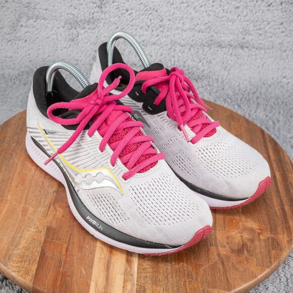 Saucony Guide 14 Women's Running Walking Shoes Gray Athletics Sneakers Size 8.5 - Picture 1 of 11